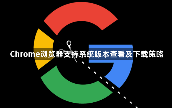 Chrome浏览器支持系统版本查看及下载策略