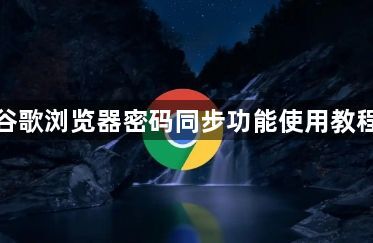 谷歌浏览器密码同步功能使用教程1