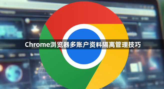 Chrome浏览器多账户资料隔离管理技巧1