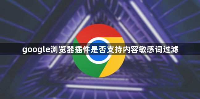 google浏览器插件是否支持内容敏感词过滤1