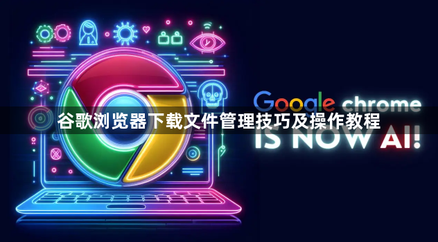 谷歌浏览器下载文件管理技巧及操作教程1