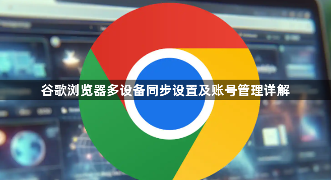 谷歌浏览器多设备同步设置及账号管理详解1