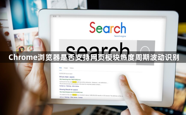 Chrome浏览器是否支持网页模块热度周期波动识别1