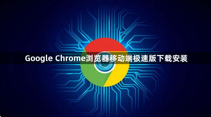 Google Chrome浏览器移动端极速版下载安装1