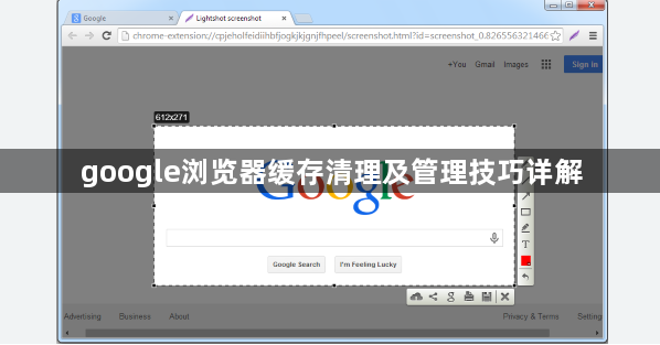 google浏览器缓存清理及管理技巧详解1